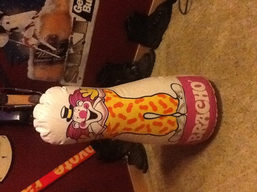 What's 'Inflatable bracho the clown punching bag' Worth? Picture 1