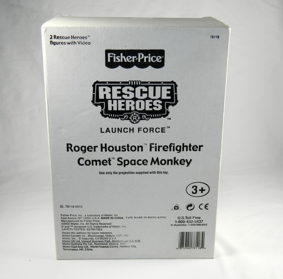 What's 'fisher price rescue hero roger houston with misprint on box' Worth? Picture 1