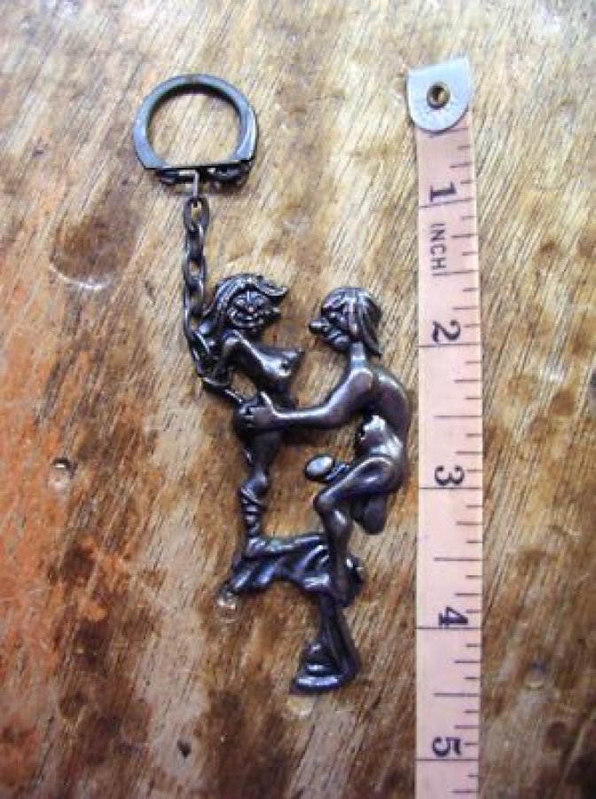 What's '1970 sex puppet keychain' Worth? Picture