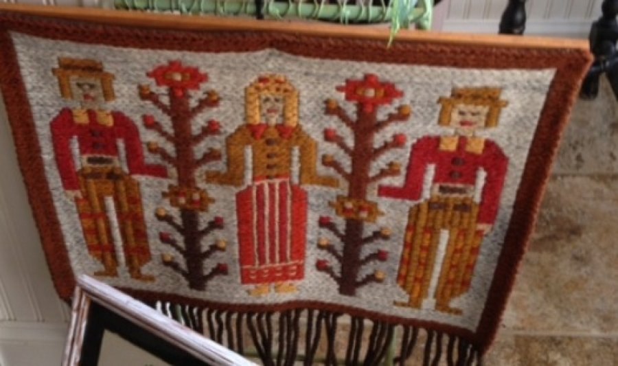  'polish wool wall hanging' Worth? Picture 1