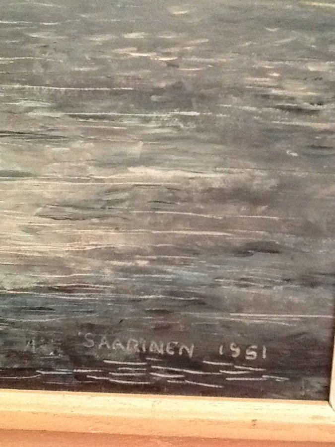 What's 'Painting by Saarinen 1951' Worth? Picture 2