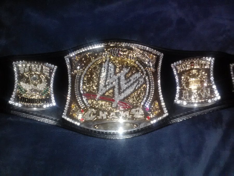 What's a WWE championship belt signed by john cena Worth? Picture 1
