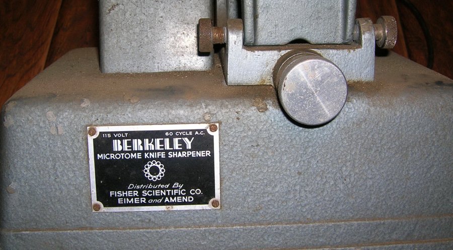 What's 'Berkeley microtome knife sharpener' Worth? Picture