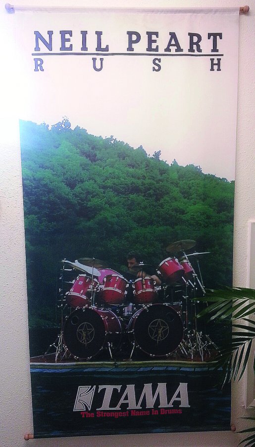 What's 'neil peart tama silk screen' Worth? Picture