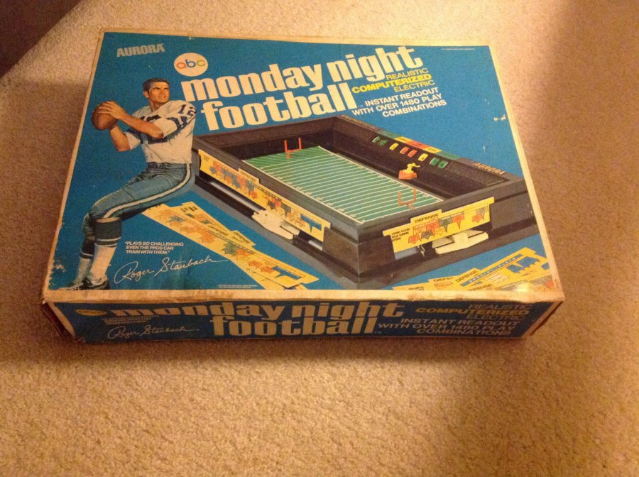 What's 'Abc Monday night football electronic roger staubach' Worth? Picture