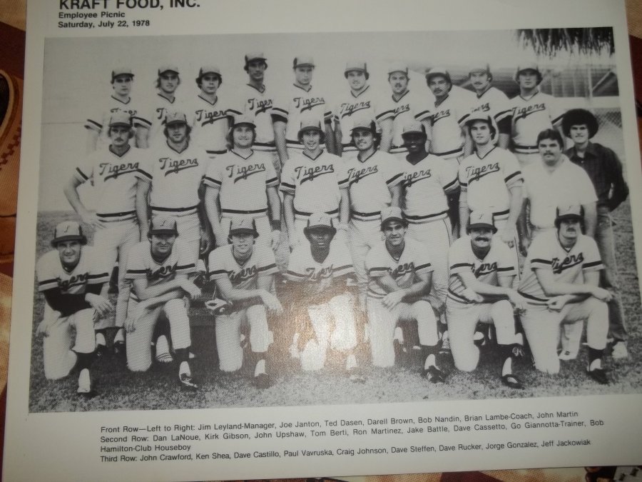 '1978 lakeland tigers team photo with Kirk Gibson' Worth? Picture 1