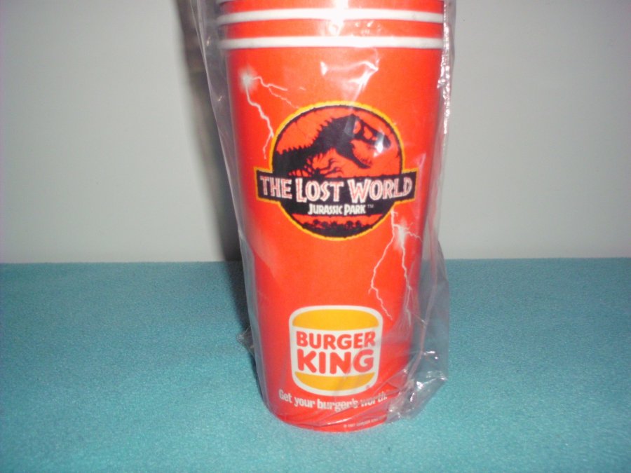 What's 'jurassic park the lost world burger king 50 new cups' Worth? Picture