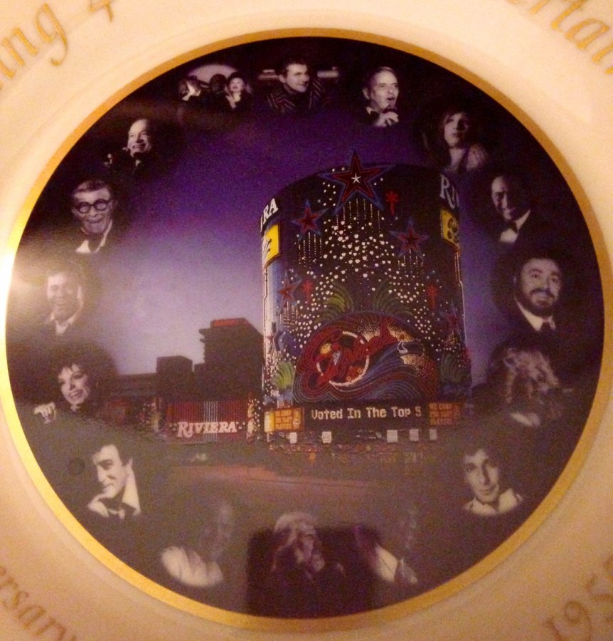 What's '40th anniversary Riviere Hotel and Casino gold trimmed Lenox No.1-300 collectors edition' Worth? Picture