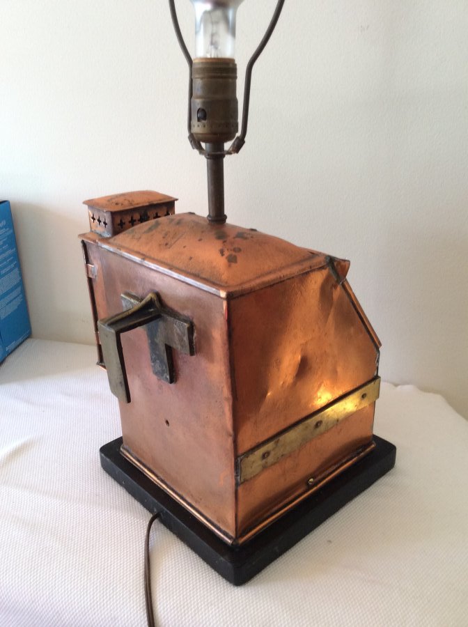 'Copper coal fired space heater' Worth? Picture 2