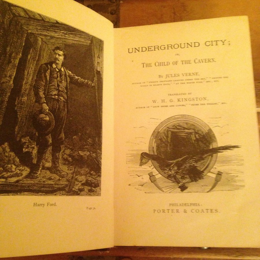 What's 'Underground city by Jules Verne' Worth? Picture