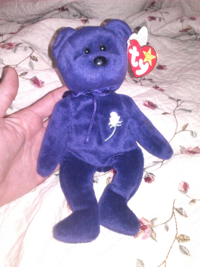 What's '1997 princess diana tribute beanie baby bear' Worth? Picture 1