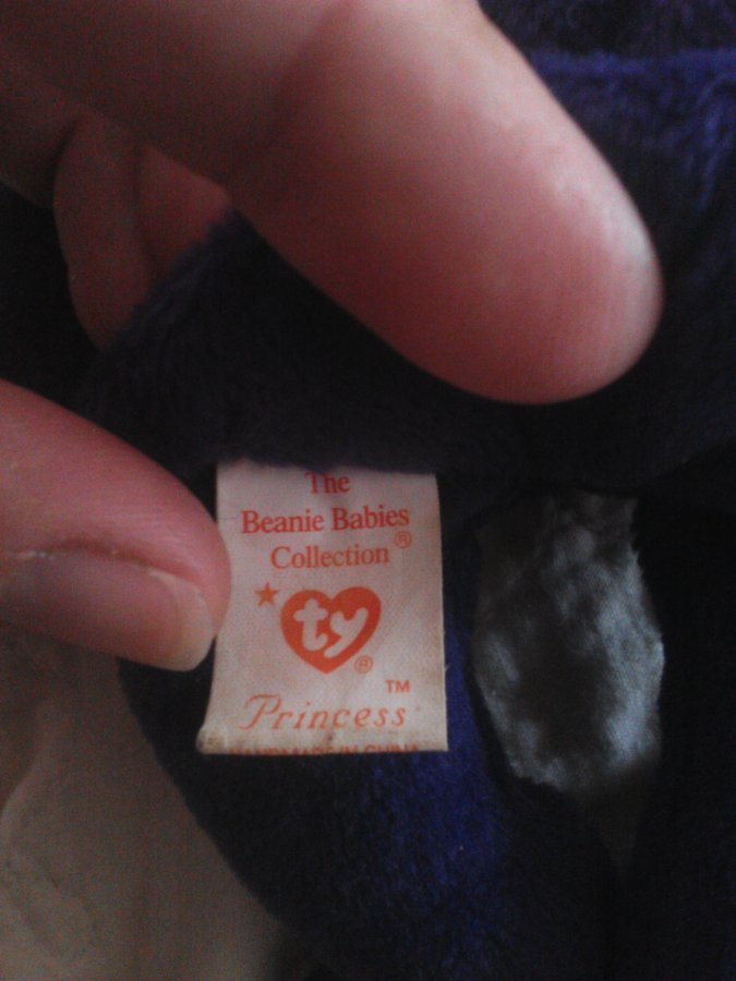 What's '1997 princess diana tribute beanie baby bear' Worth? Picture
