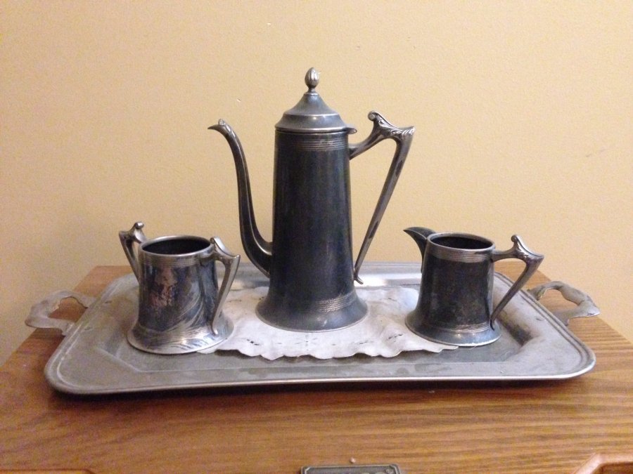 What's 'silver hot cocoa set' Worth? Picture