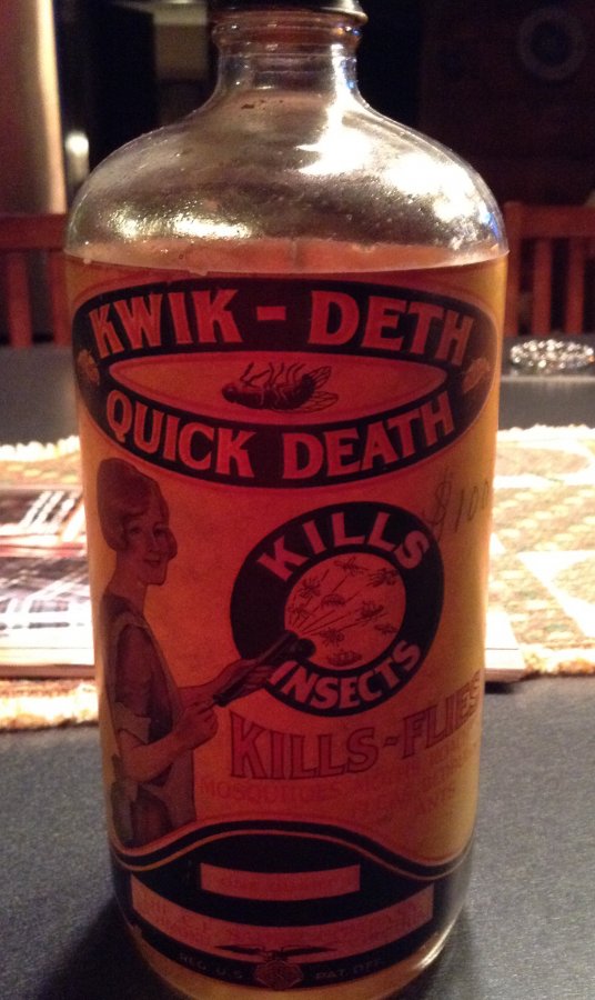 What's 'C f sauer Kwik deth insect killer' Worth? Picture