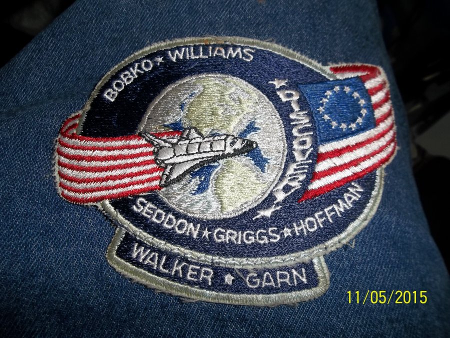 What's 'shuttle discovery iron on patch' Worth? Picture 2