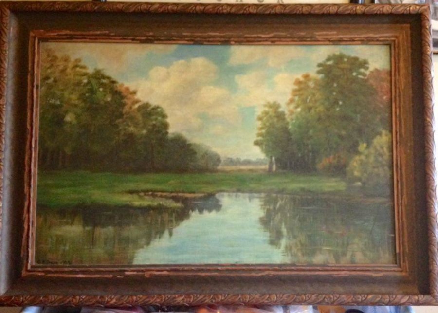 Old painting G.R. Stair  Picture