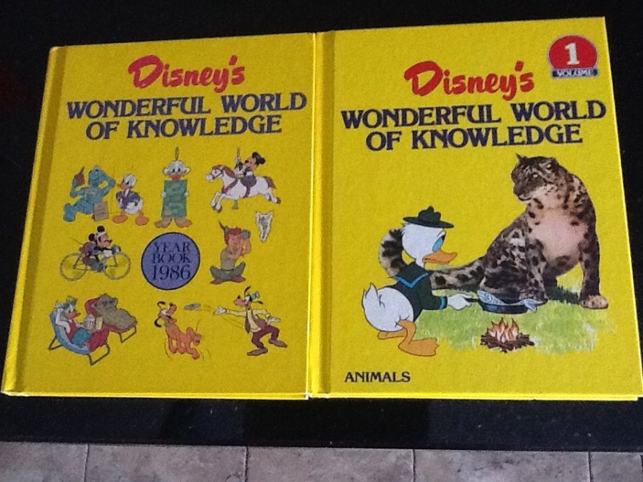 What's 'Disney's wonderful world of knowledge 1986 book collection' Worth? Picture