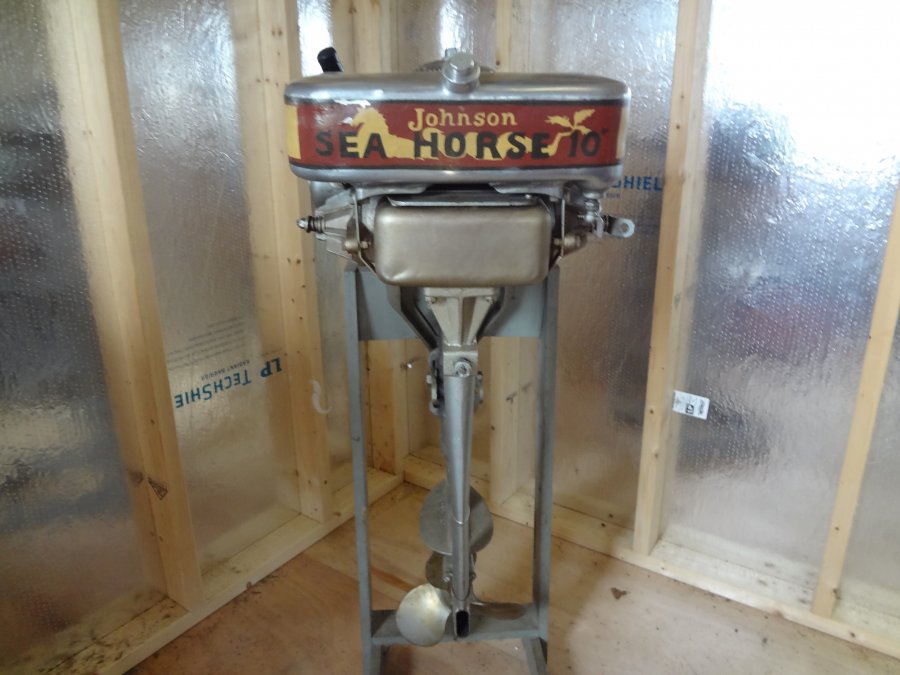 What's '1929 Johnson Seahorse 7.15hp K-45 outboard motor' Worth? Picture
