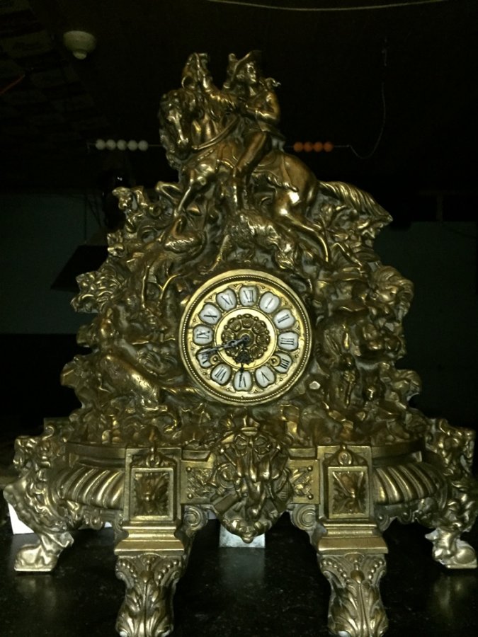 What's 'Mod Depositato 1870 Kaminuhr antik Messing Tischuhr Standuhr mechanisch Uhr' Worth? Picture 4