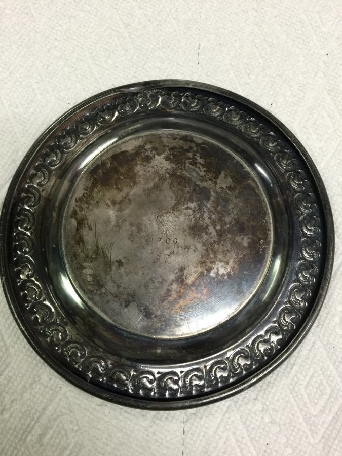 What's 'E.G. Webster Silver Baby Plate' Worth? Picture 2