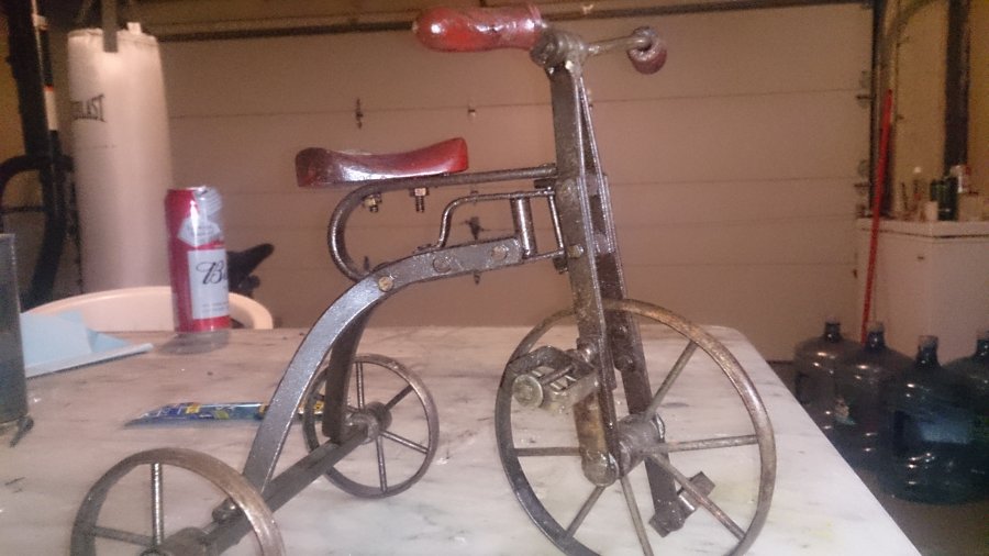 What's 'Vintage 1900 tricycle ' Worth? Picture