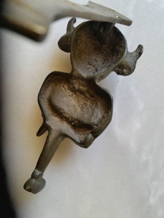 Solid Brass Lincoln Imp Door Knocker Picture