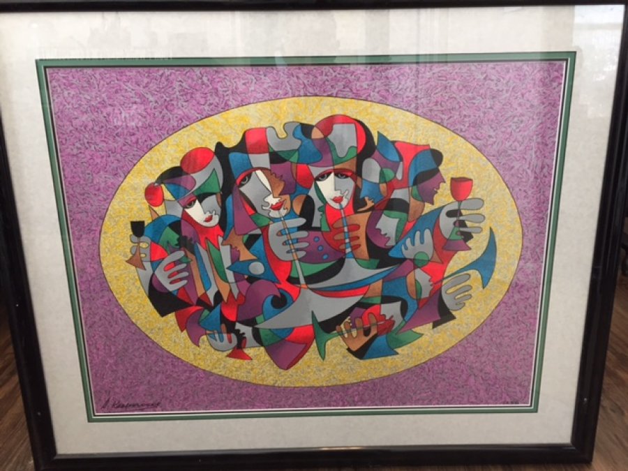 What's 'Krasnyansky ceremony serigraph ' Worth? Picture