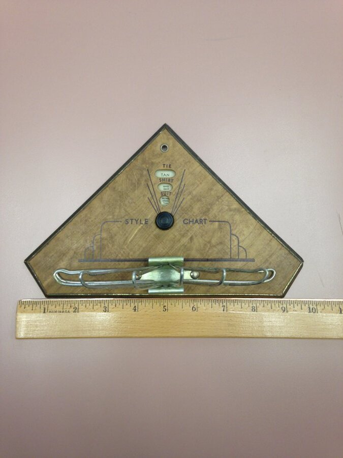 What's 'art deco tie holder' Worth? Picture