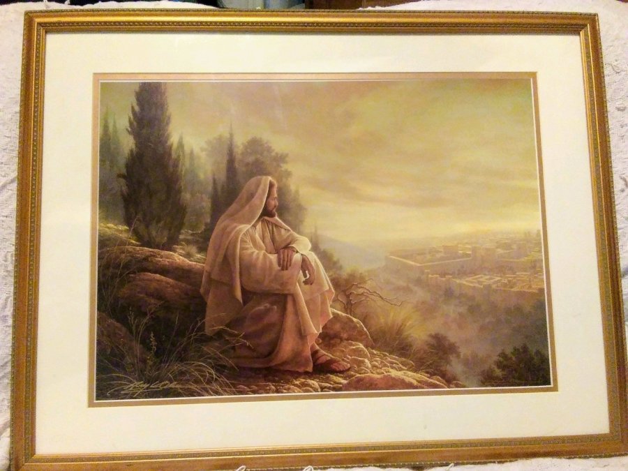 Greg Olsen signed numbered lithograph w/coa review What is [THIS] Worth?